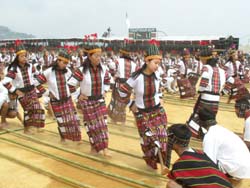 Bamboo dance